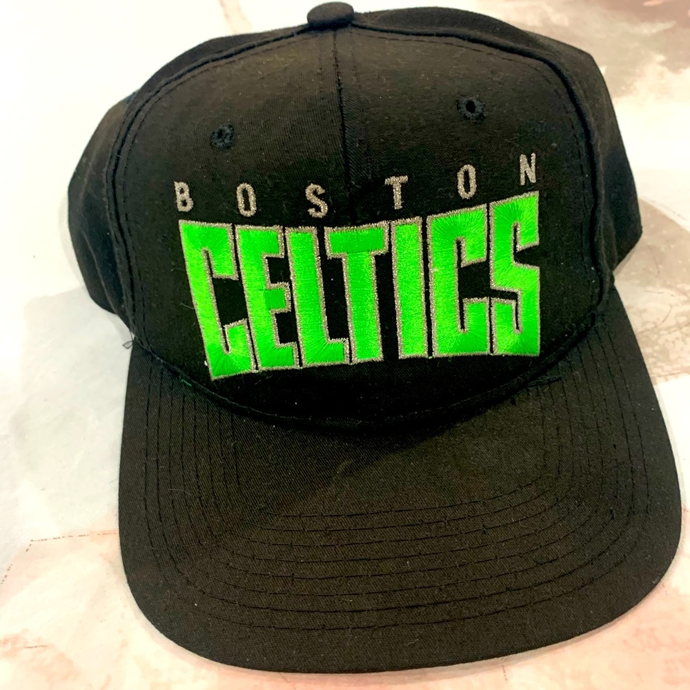 Boston Celtics spellout snapback